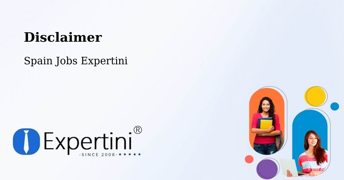 Disclaimer – Parla - Spain Jobs Expertini